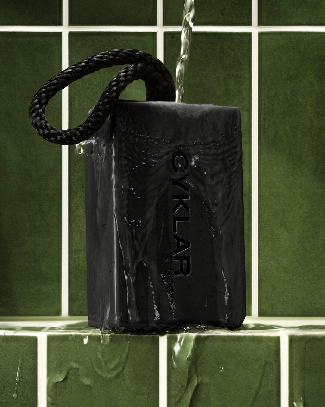 CYKLAR Lover's Leather Soap on a Rope Exfoliating Bar