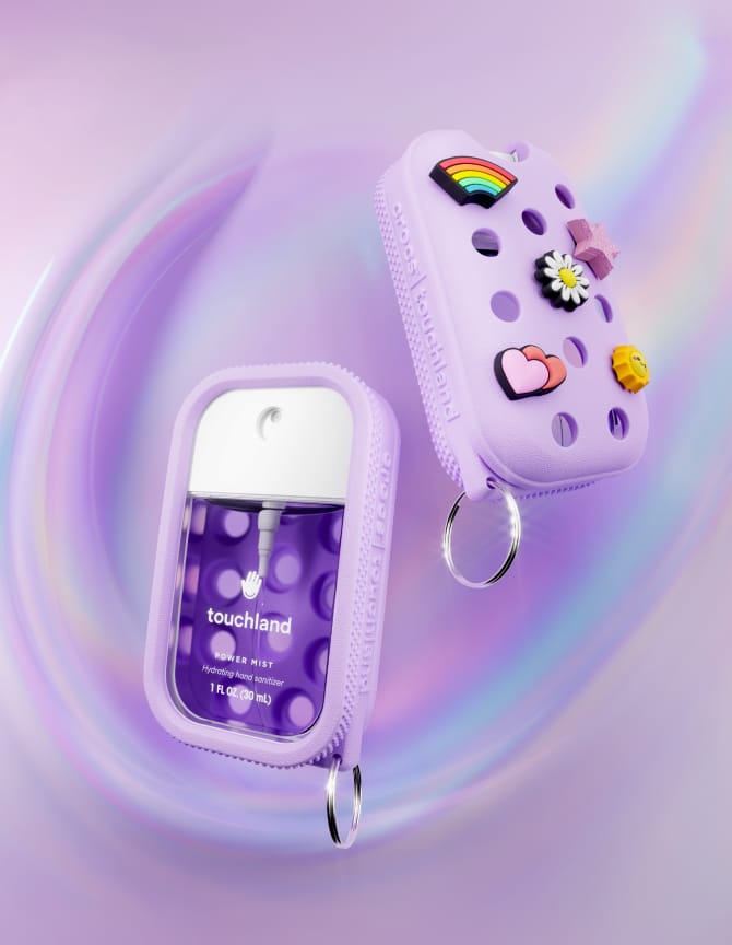 Crocs x Touchland Pixie Lavender Hand Mist Case