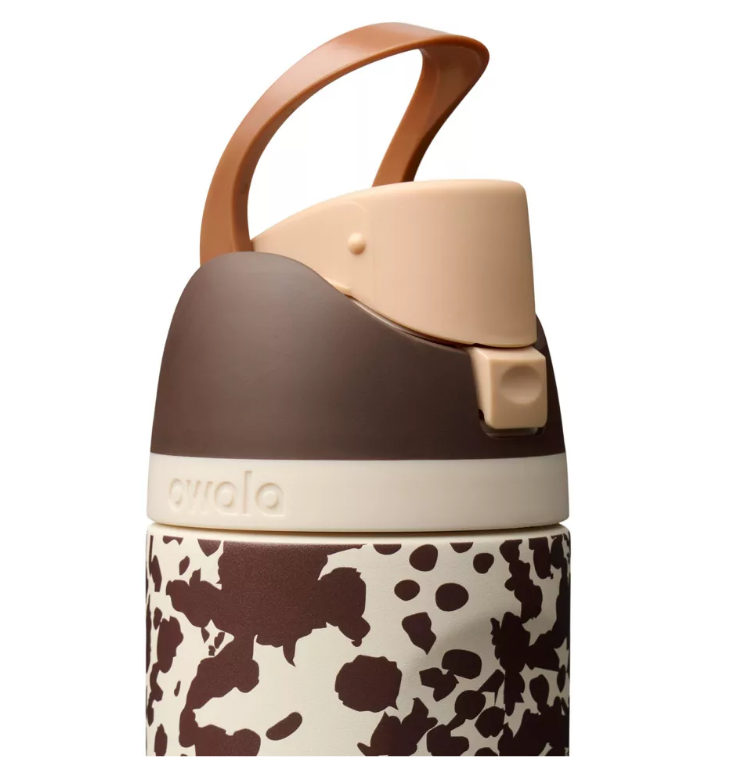 Owala Cow Print Cowgirl Core 24 fl oz Water Bottle