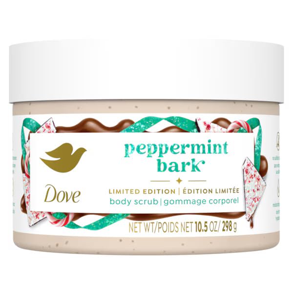 Dove Peppermint Bark Exfoliating Body Scrub
