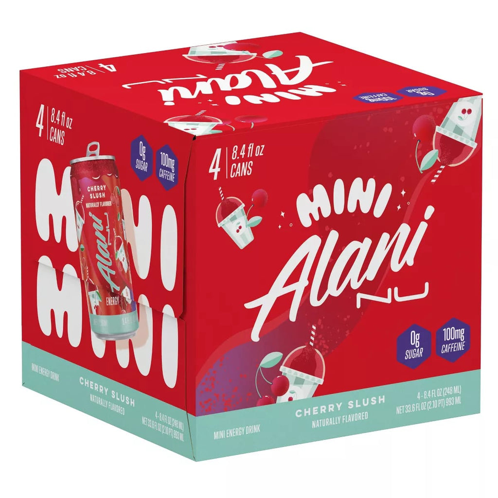 Alani Cherry Slush Energy Drink 4pk Mini