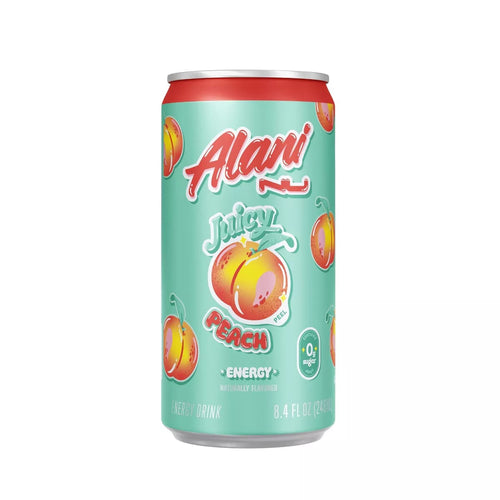 Alani Juicy Peach Energy Drink 4pk Mini