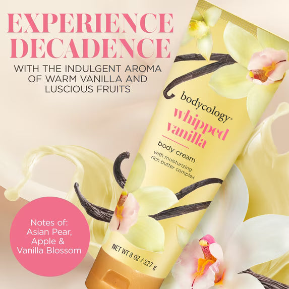 Bodycology Whipped Vanilla Shea Butter Body Cream 8oz