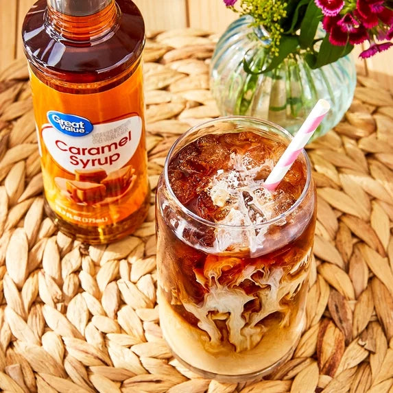 Great Value Caramel Flavored Syrup 12.7 fl oz