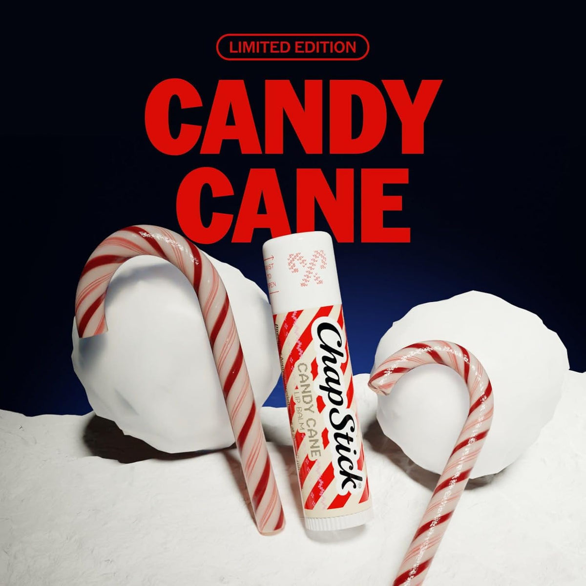 ChapStick Candy Cane Flavored Lip Balm