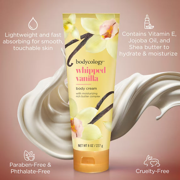 Bodycology Whipped Vanilla Shea Butter Body Cream 8oz
