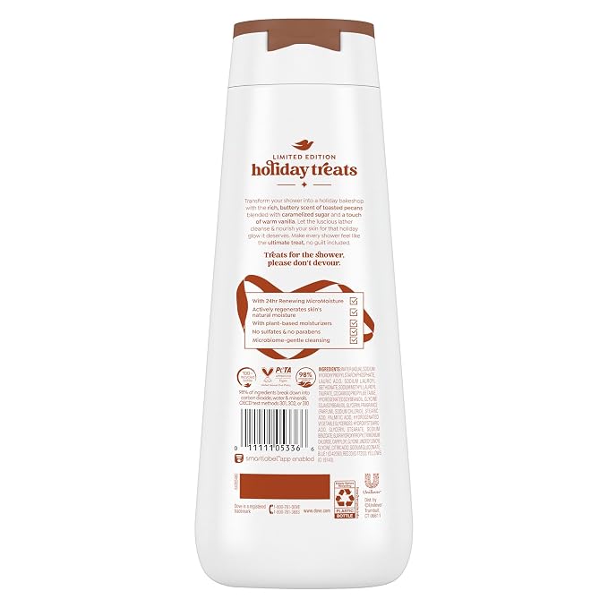 Dove Pecan Buttercrunch Body Wash 20 fl oz