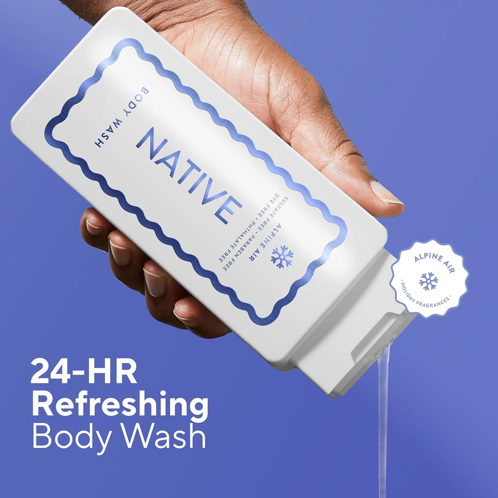 Native Body Wash, Alpine Air
