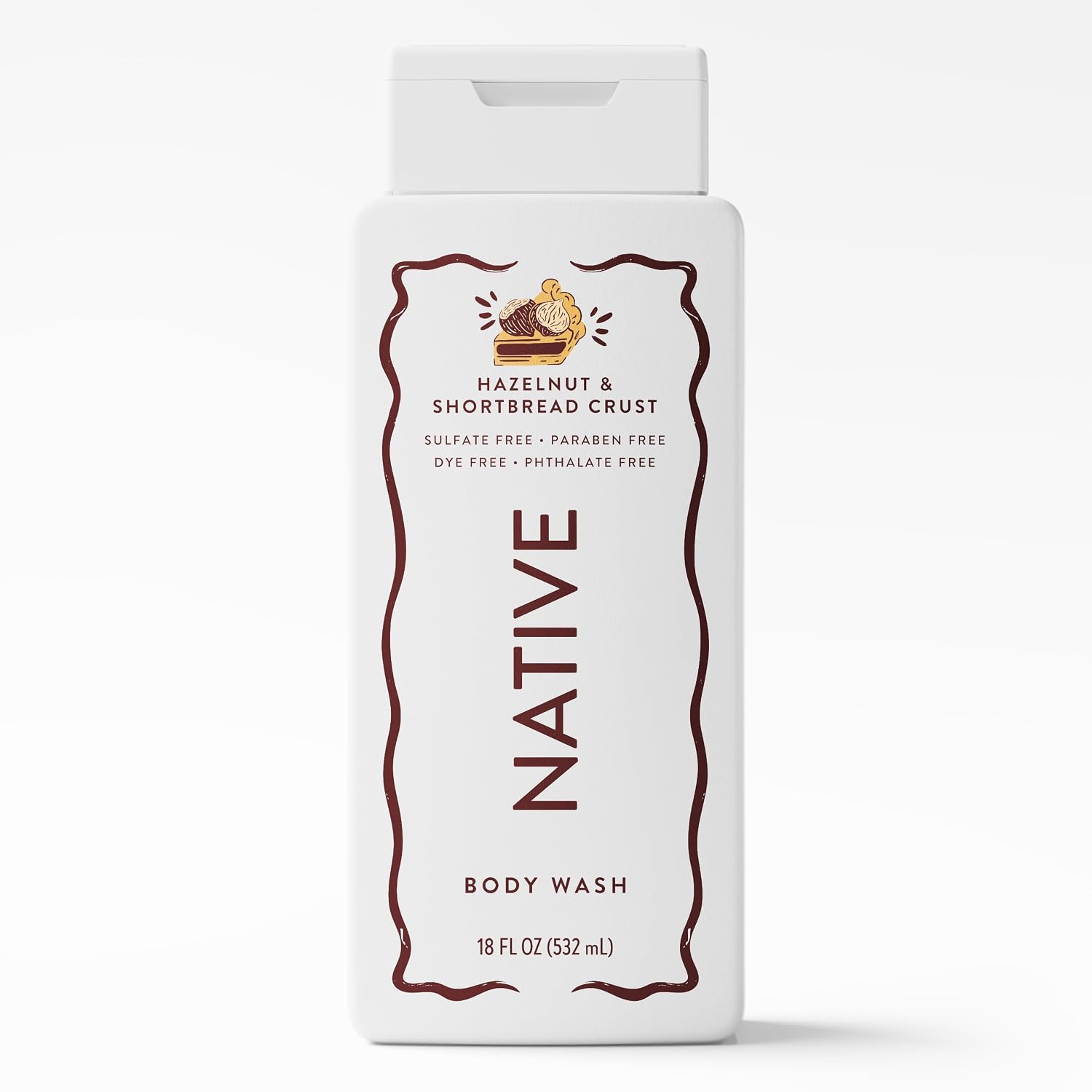 Native Body Wash, Hazelnut & Shortbread Crust
