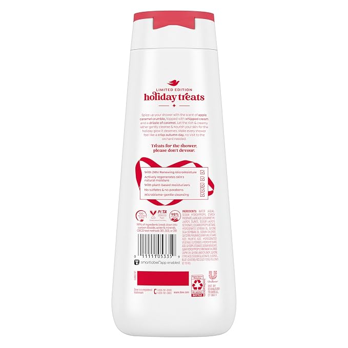 Dove Apple Cider Carmel Body Wash 20 fl oz