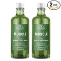 Village Naturals Therapy Muscle Foaming Bath Oil and Body Wash