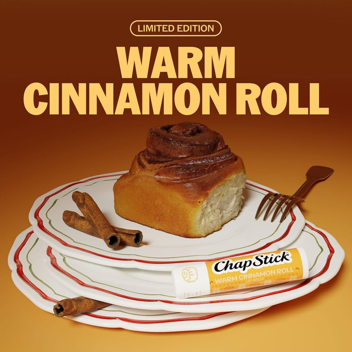ChapStick Warm Cinnamon Roll Flavored Lip Balm