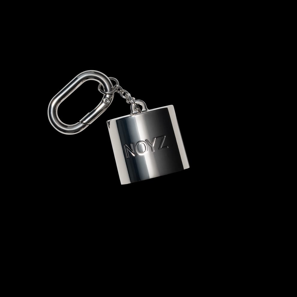 Solid Fragrance Chrome Bag Charm