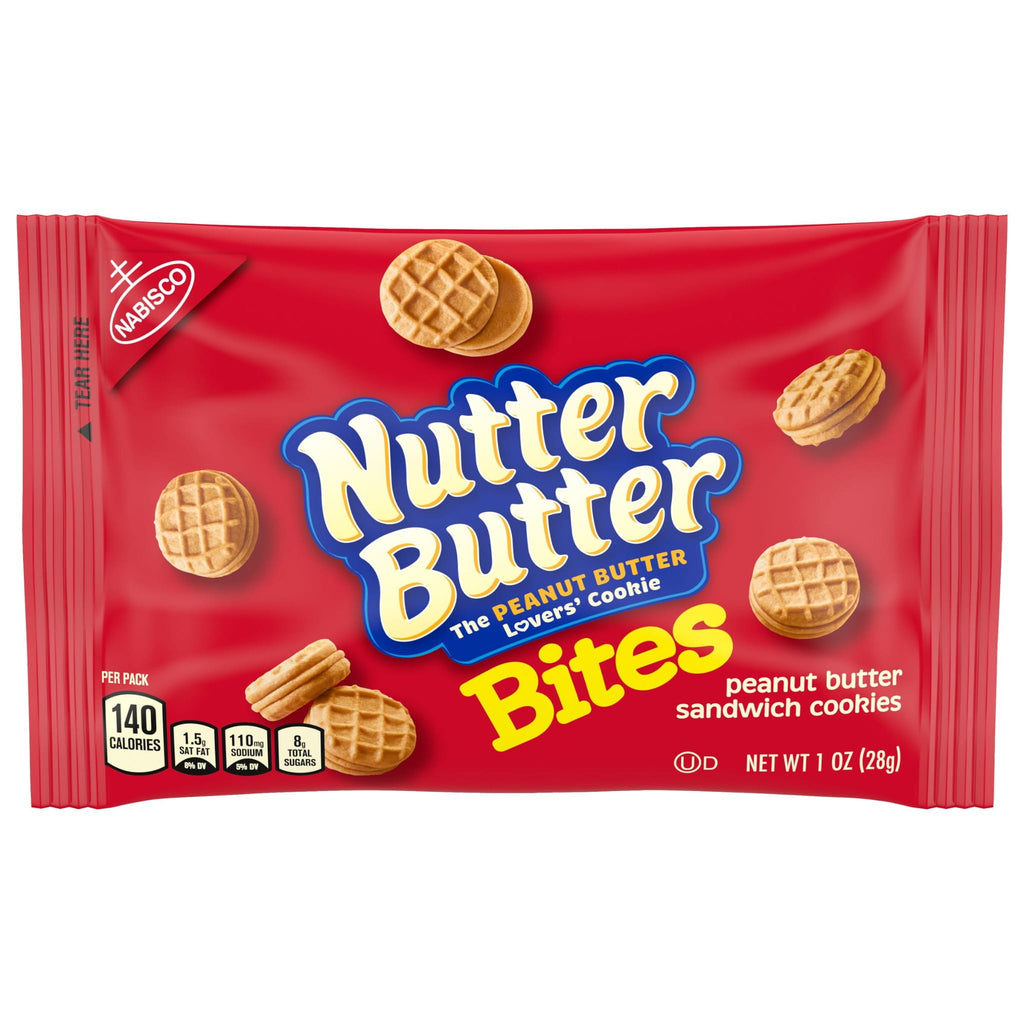Nutter Butter Bites Peanut Butter Sandwich Cookies - 28g