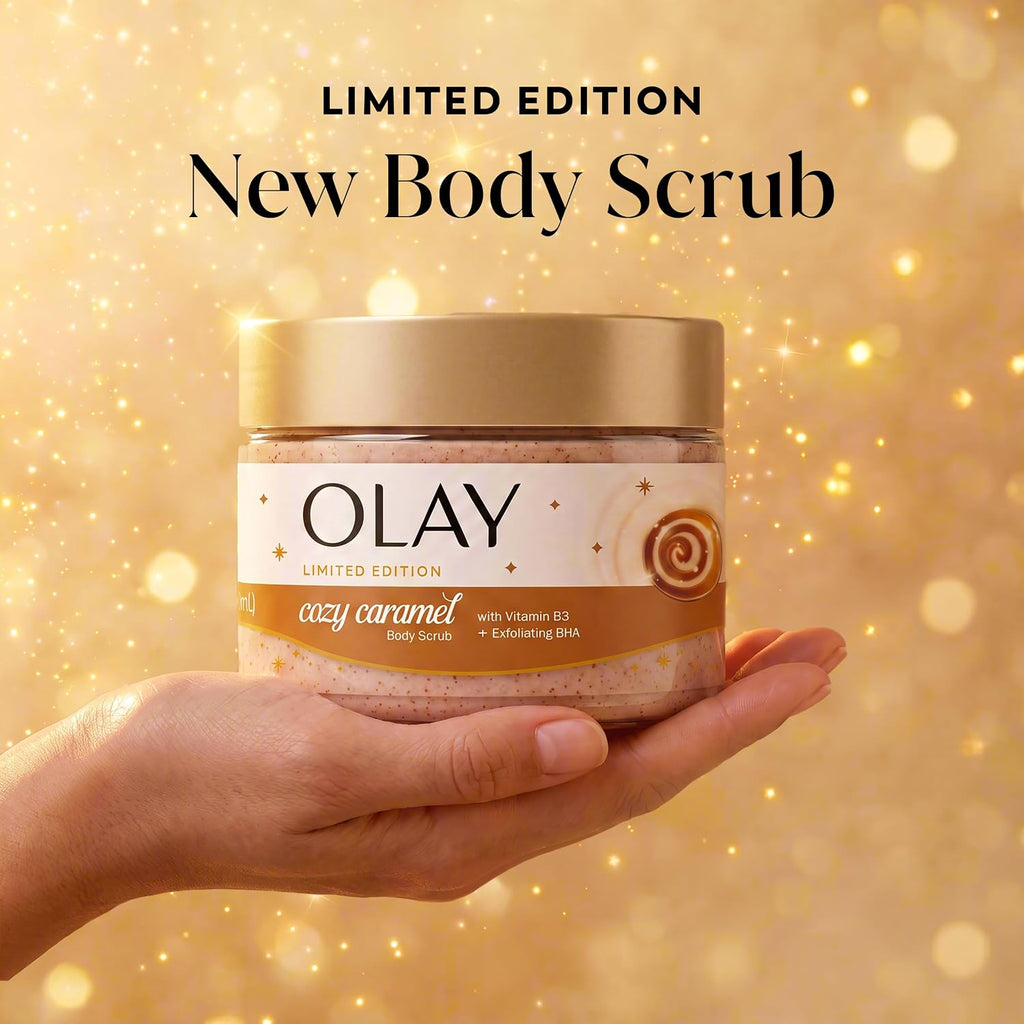 Olay Cozy Caramel Body Scrub