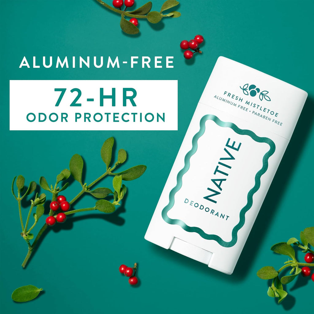 Native Deodorant, Holiday Edition, Fresh Mistletoe