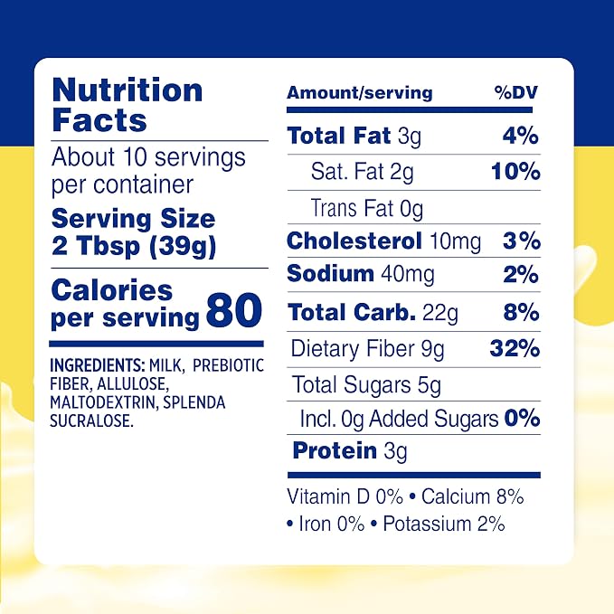 Splenda Reduced Calorie Sweetened Condensed