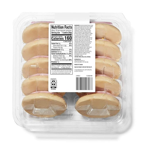 Amazon Grocery Pink Frosted Sugar Cookies