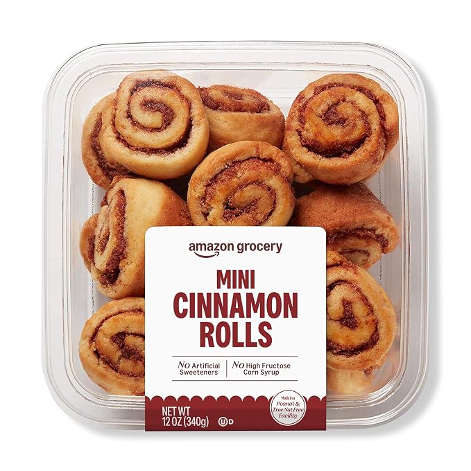 Amazon Grocery Mini Cinnamon Rolls