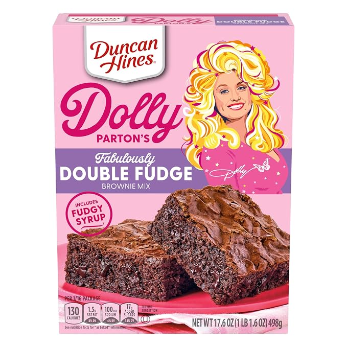Duncan Hines Dolly Parton's Double Fudge Brownie Mix