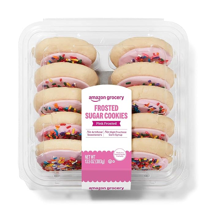 Amazon Grocery Unicorn Frosted Sugar Cookies
