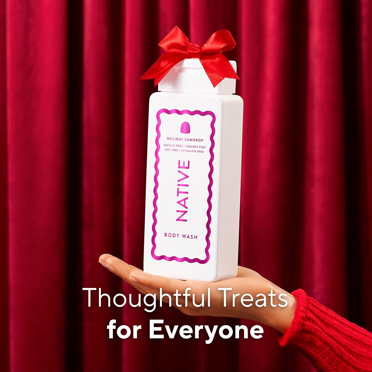 Native Body Wash, Holiday Edition, Holiday Gumdrop