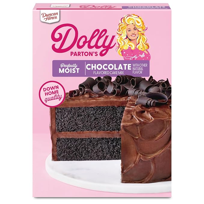 Duncan Hines Dolly Parton's Chocolate Flavored Cake Mix