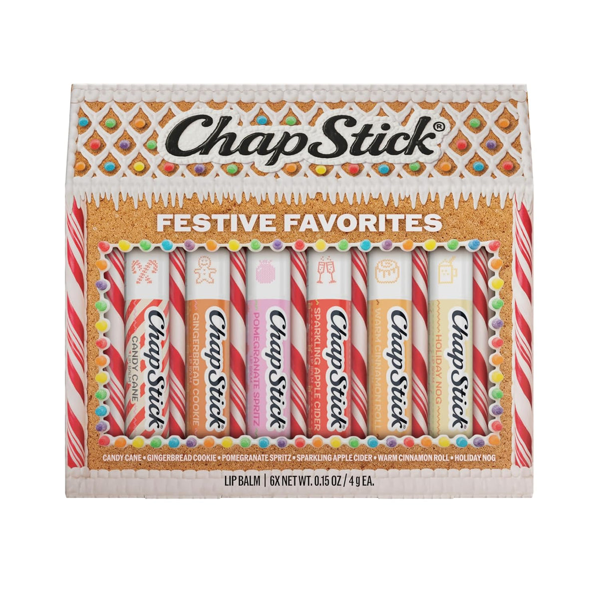 Chapstick Festive Favorites 6 Pack