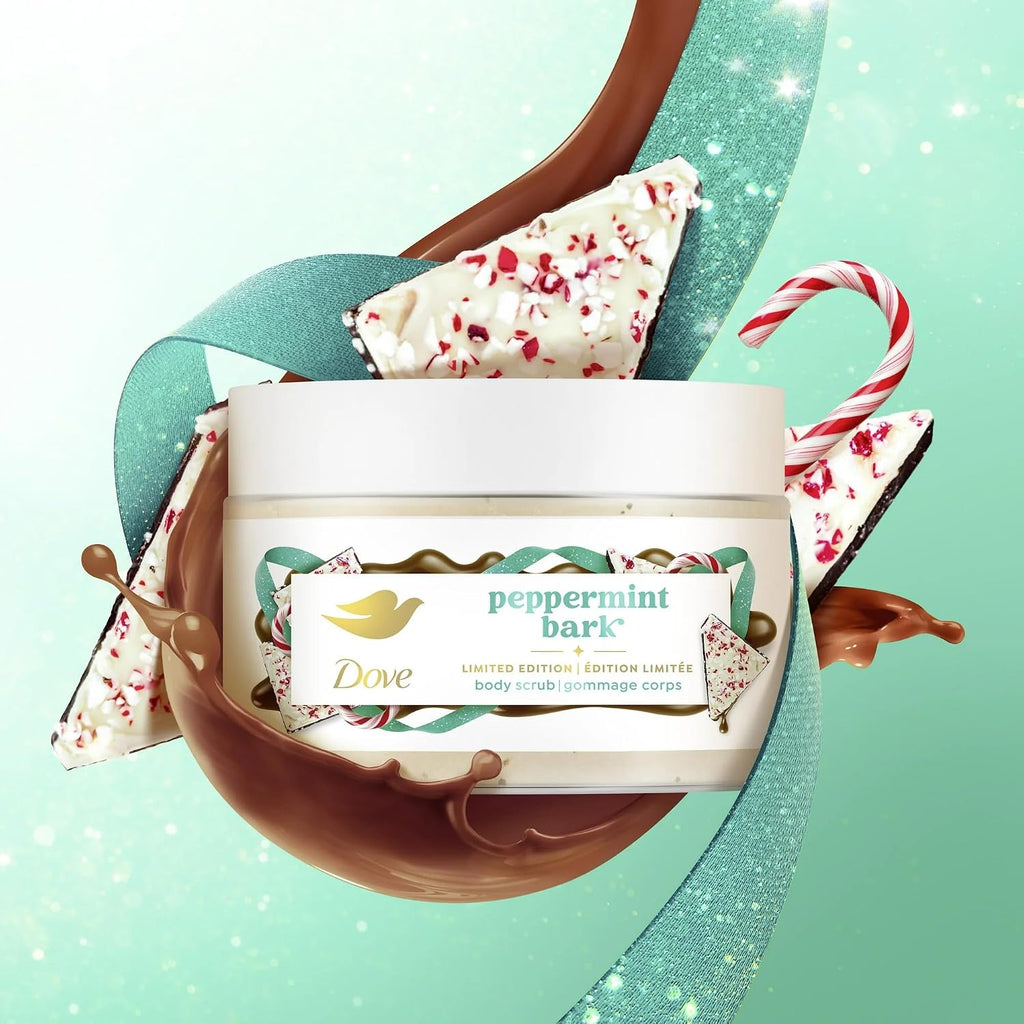 Dove Peppermint Bark Exfoliating Body Scrub