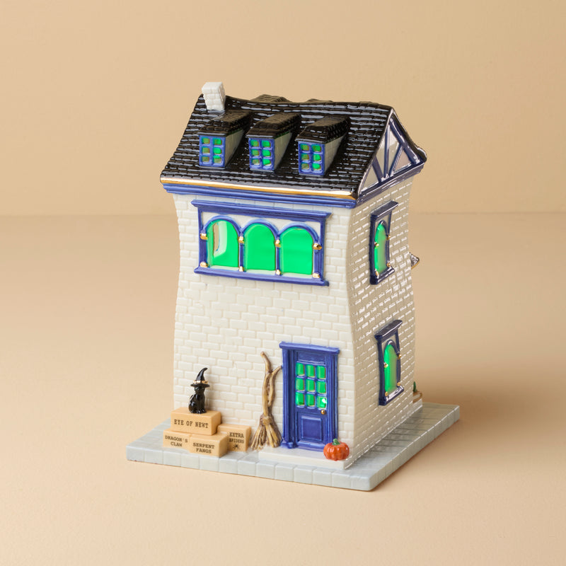Vintage Halloween Apothecary Potion Shop Lit Figurine