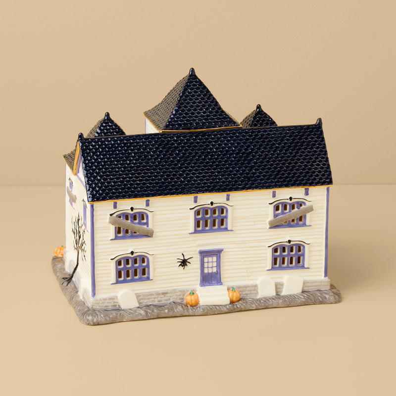 Vintage Halloween Hotel Lit Figurine
