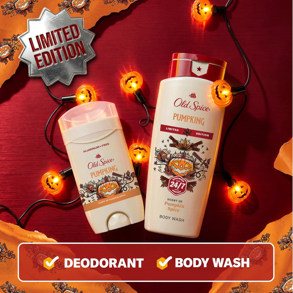 Old Spice Pumpking Deodorant Bodywash Set