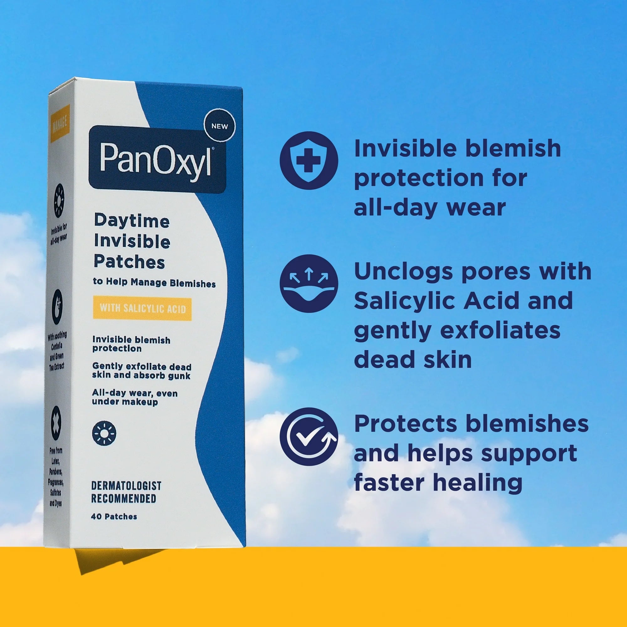 PanOxyl Daytime Invisible Patches 40 Pack
