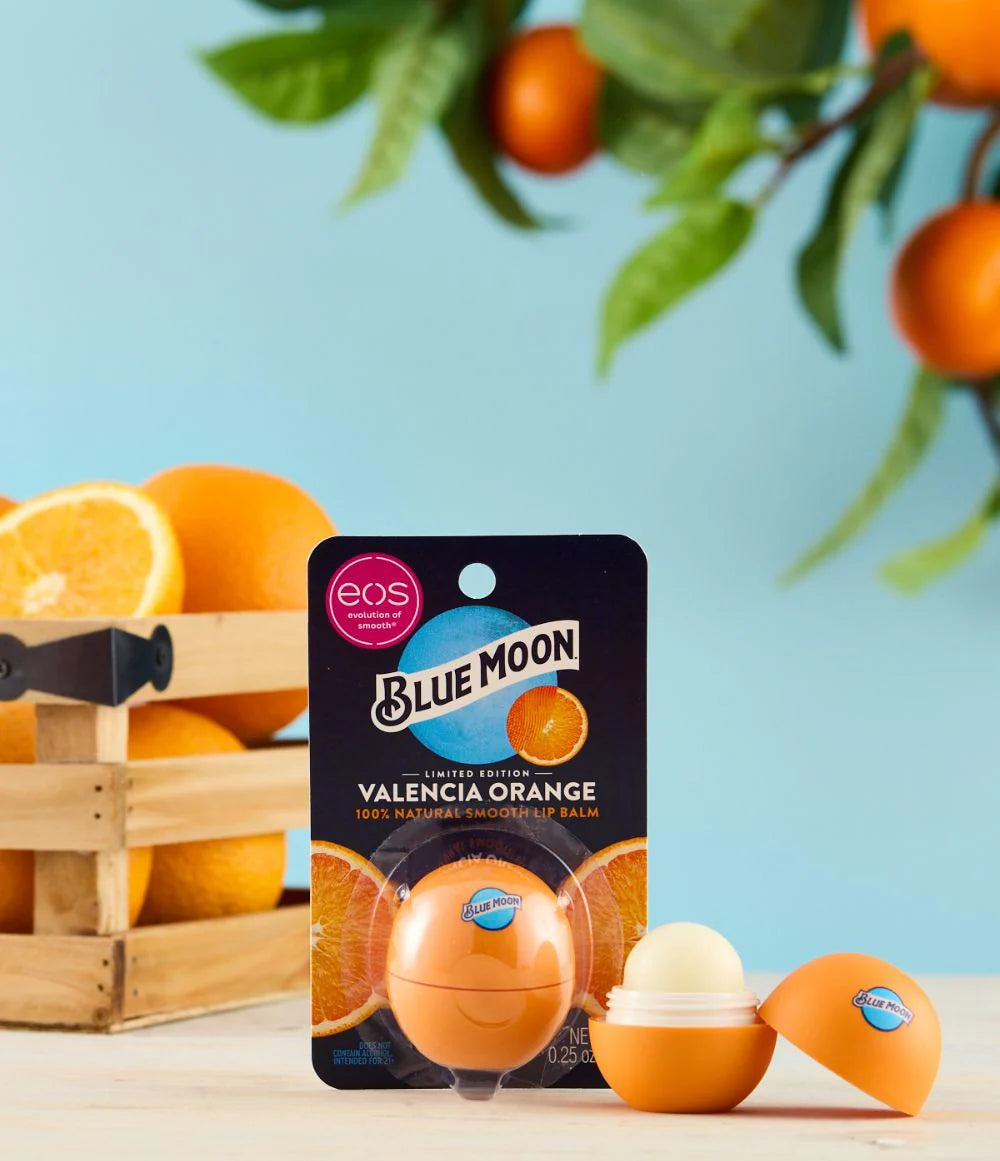 EOS Lip Balm Blue Moon Valencia Orange