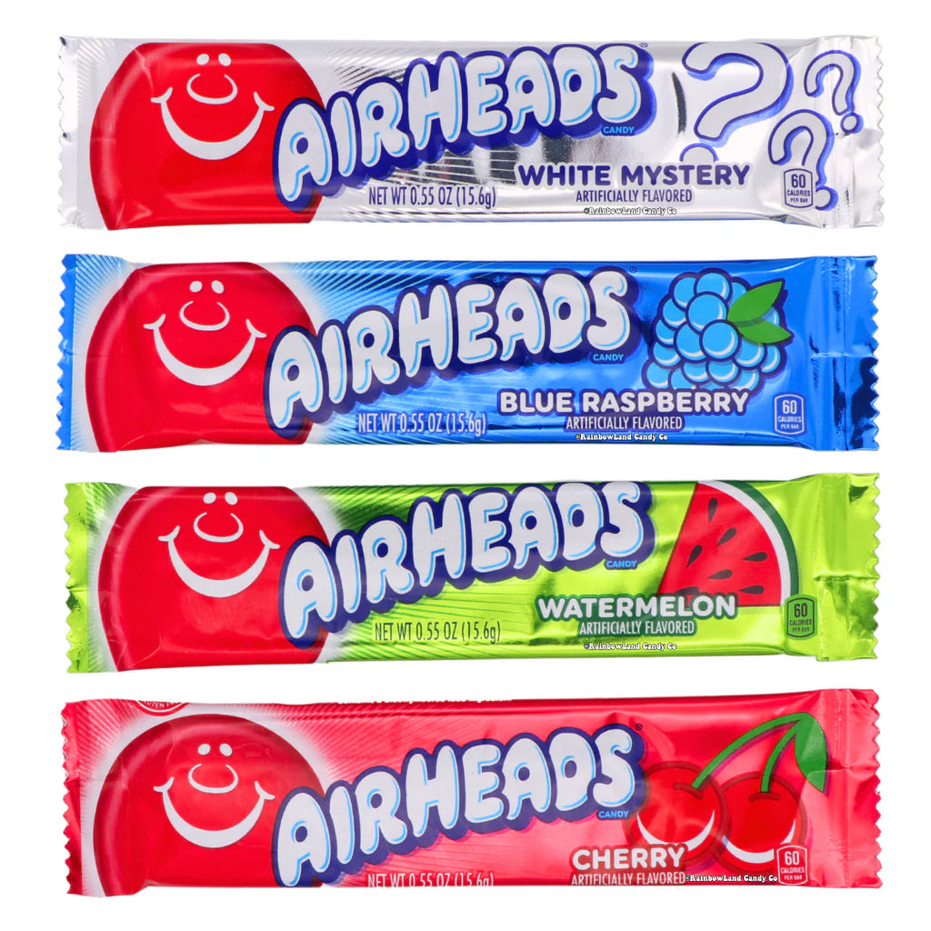 Airheads Singles Bar Chewy Candy
