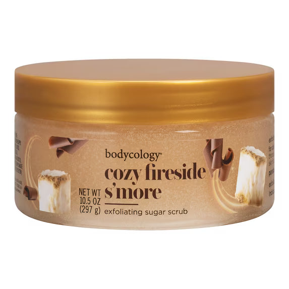 Bodycology Cozy Fireside S'more Exfoliating Sugar Body Scrub 10.5oz