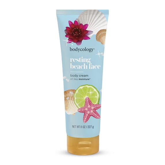 Bodycology Resting Beach Face Shea Butter Body Cream 8oz