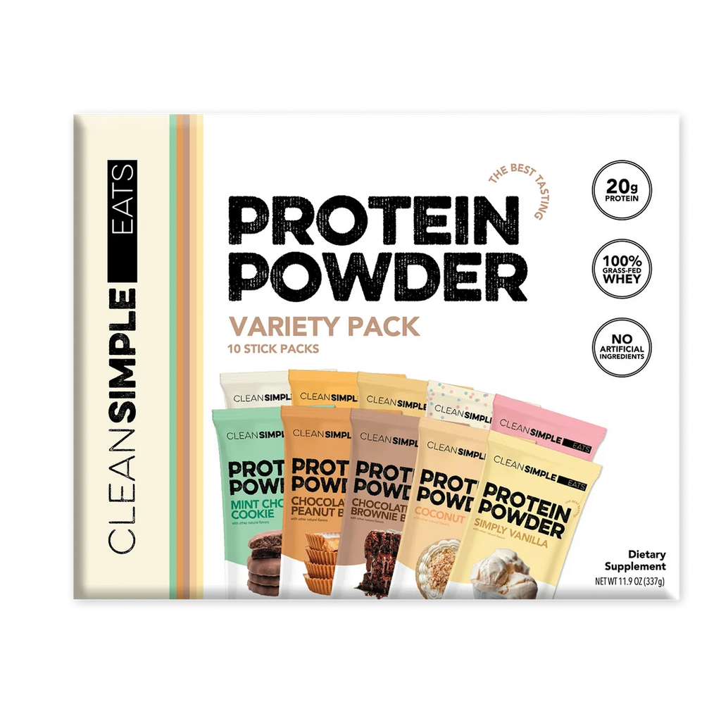 Clean Simple Eats Protein Powder Variety Pack - 10ct
