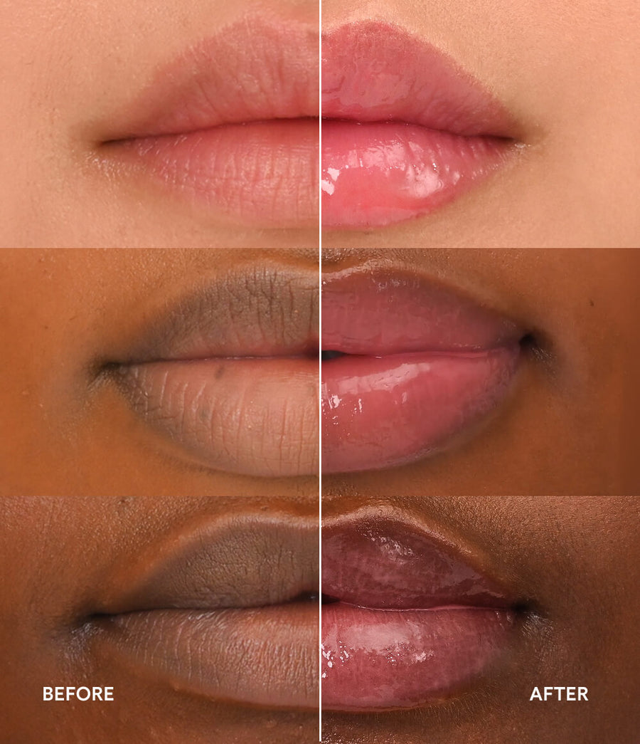 EOS Dewy Lip Shine - Strawberry Milk