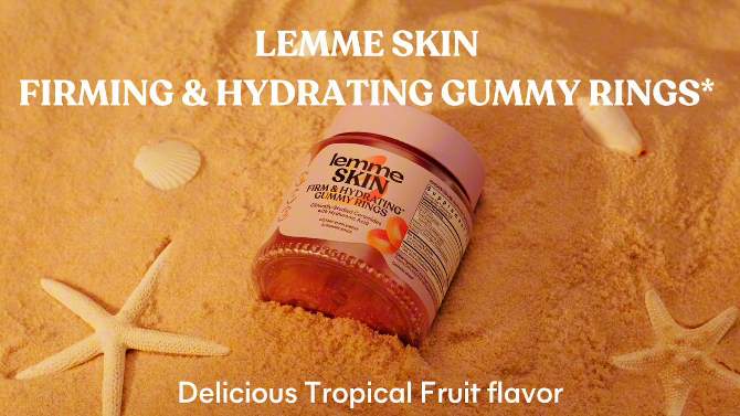 Lemme Skin Gummy Rings - Peach