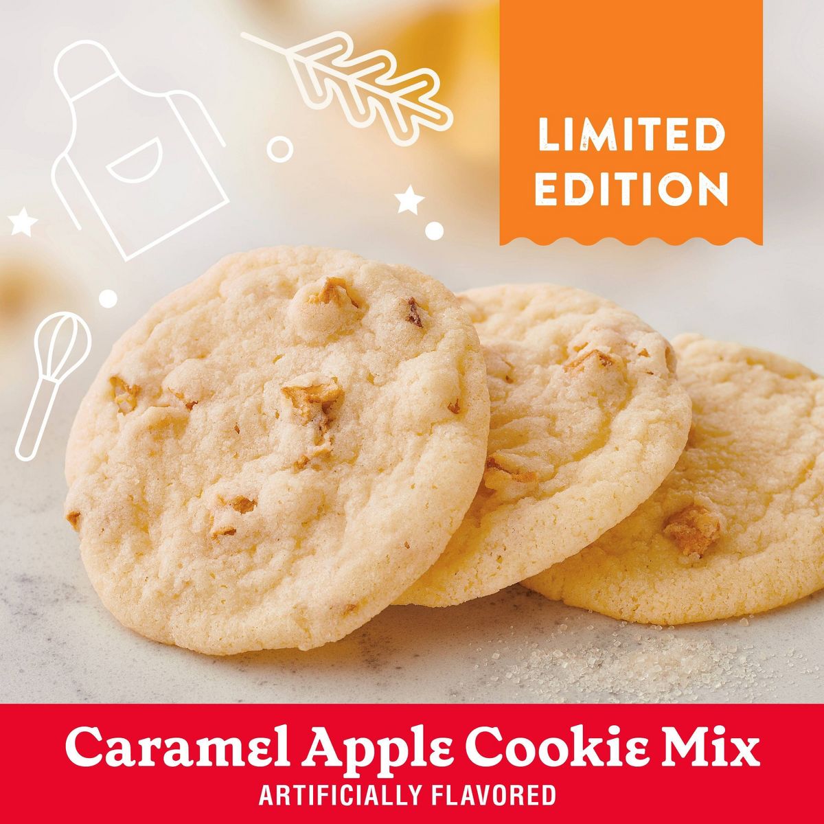 Betty Crocker Cookie Mix Caramel Apple - 16.6oz