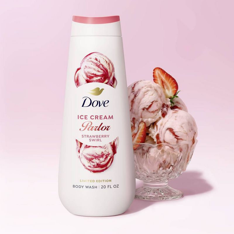 Dove Beauty Body Wash Strawberry Swirl 20 fl oz