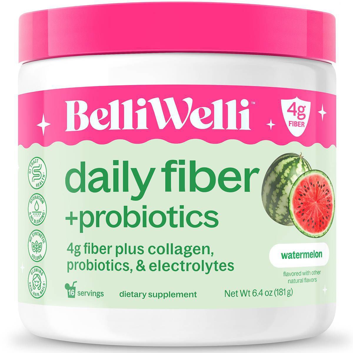 BelliWelli Multivitamin Powder - Watermelon