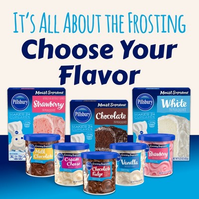 Pillsbury Creamy Supreme White Frosting - 16oz