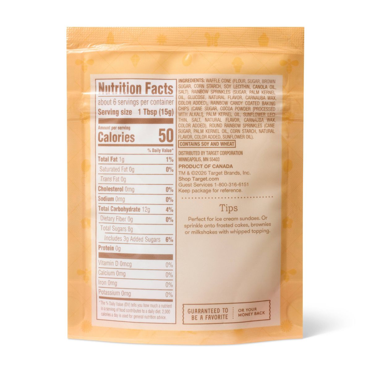 Waffle Cone Razzle Sprinkles Mix - Target Favorite Day