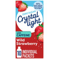 Crystal Light Wild Strawberry With Caffine - 10 pack