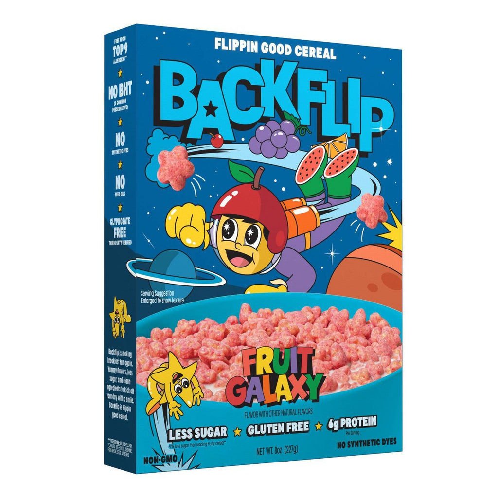 Backflip Fruit Galaxy Breakfast Cereal - 8oz