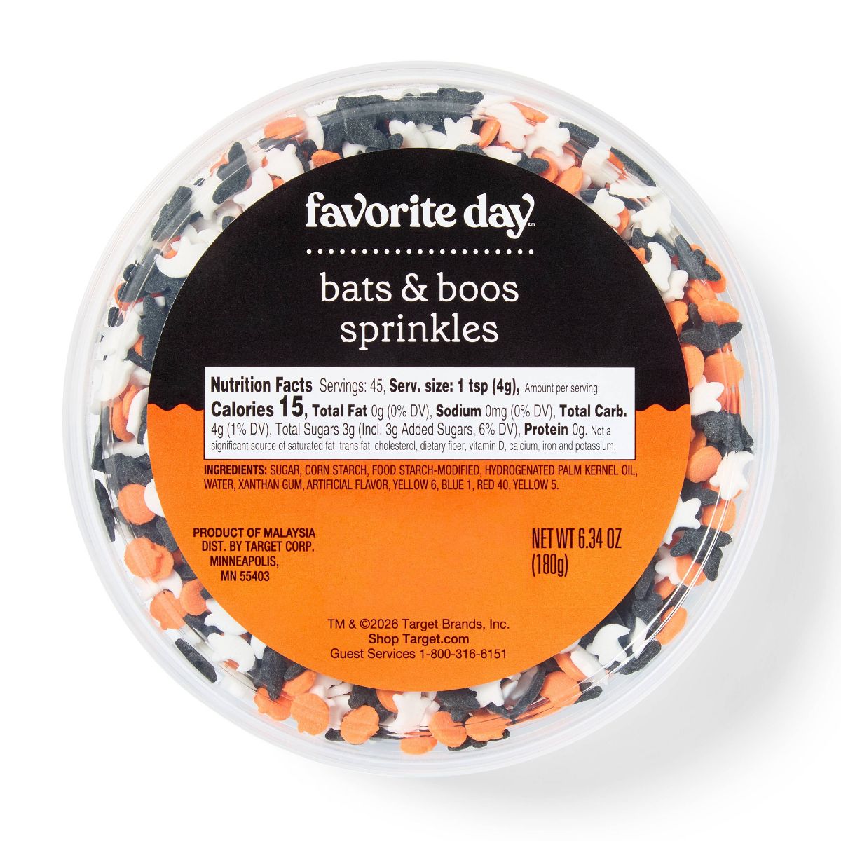 Bats and Boos Halloween Sprinkles - Target Favorite Day