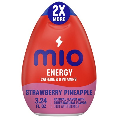 MiO Big Bottle Strawberry Pineapple Smash Liquid Water Enhancer - 3.24 fl oz Bot