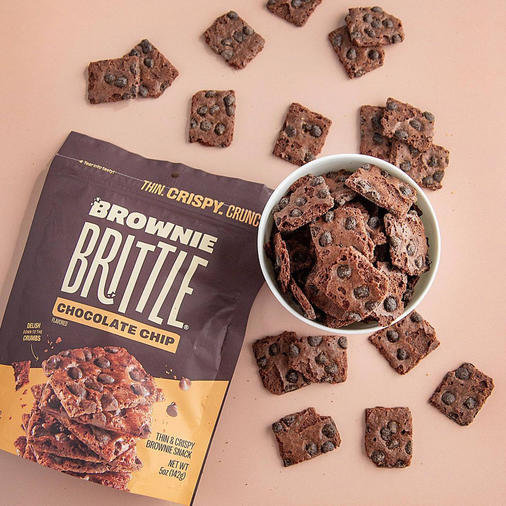 Sheila G's Brownie Brittle, Chocolate Chip, Thin & Crunchy Cookies - 5oz